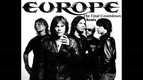 Europe The Final Countdown Remix Youtube