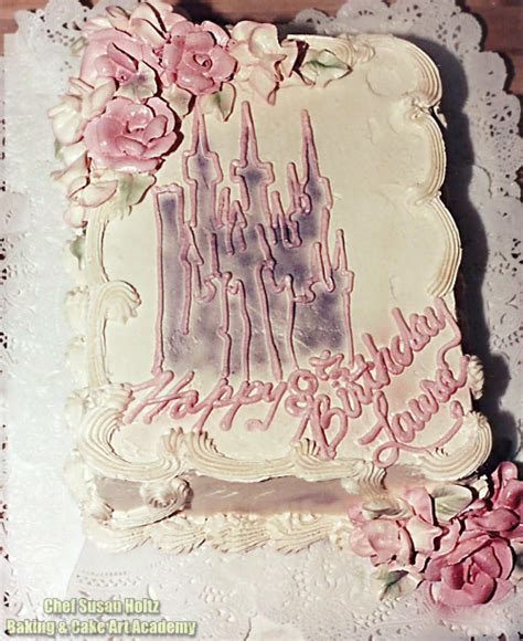 Princess Birthday Cake By Chef Susan Holtz Princess Birthday Cake