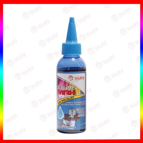 Jual Tinta Sun Sublime Max Ink Ml Cyan Shopee Indonesia