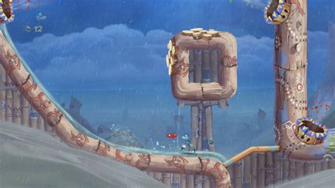 Rayman Origins Grumbling Grottos Part Youtube