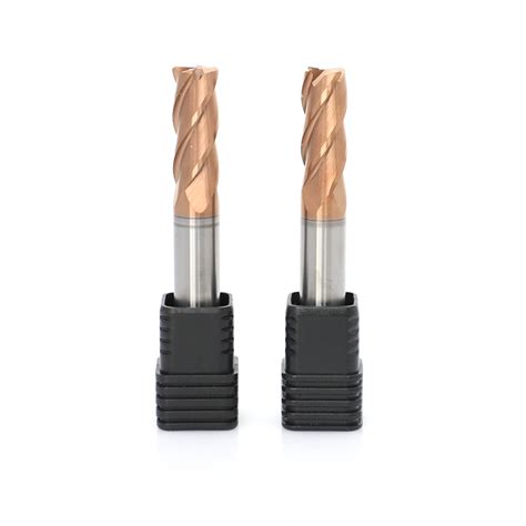 Flutes Solid Carbide Corner Radius Cutting Tool China Milling