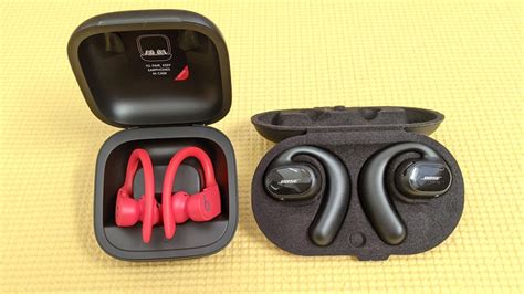 Beats Powerbeats Pro Vs Bose Sport Open Earbuds Which Sport Earbuds