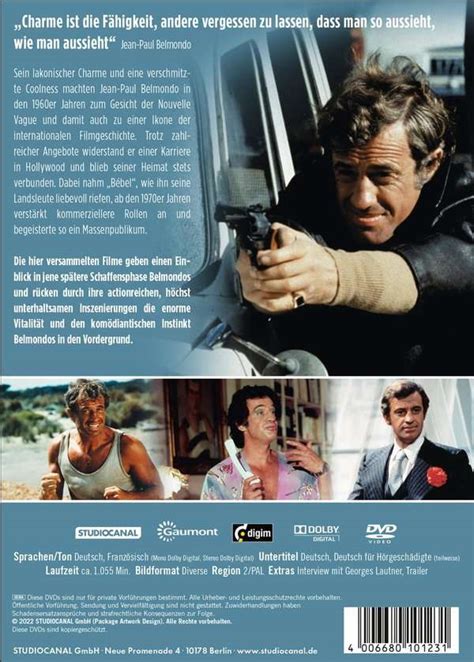 Best Of Jean Paul Belmondo Edition 10 Dvds Jpc