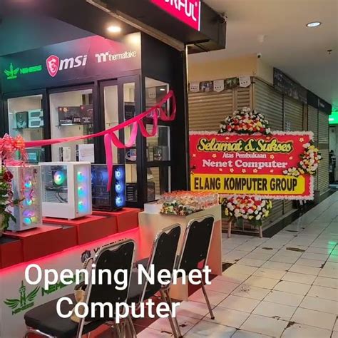 Opening Toko Nenet Computer YouTube