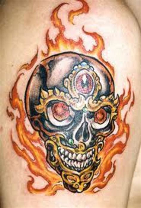 Skull Tattoo Designs And Ideas Skull Tattoo Meanings And Pictures Hubpages