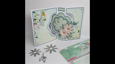 Blooming Butterfly Zig Zag Fold Card Youtube