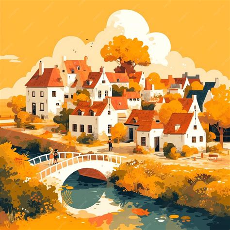 Exploring the Historic Canals and Architecture of Flanders | Premium AI