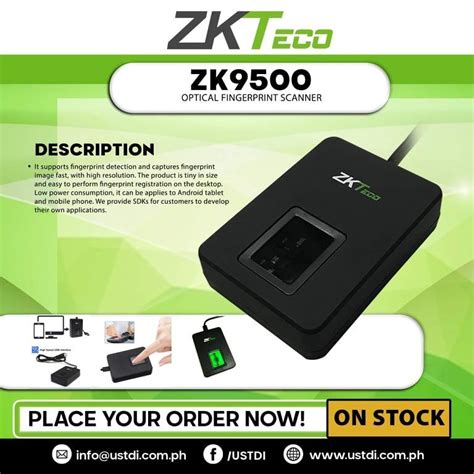 ZKTeco ZK9500, Furniture & Home Living, Security & Locks, Other ...