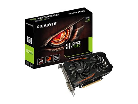 Gigabyte Geforce Gtx 1050 Video Card Gv N1050oc 2gd