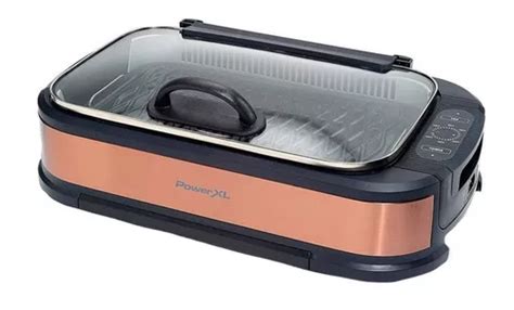 Asador El Ctrico Powerxl Smokeless Grill Cobre Mercadolibre