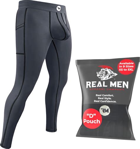 Real Men B And D Pouch Compression Pants Men 1 2 And 3 Pack