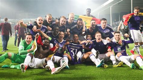 Anderlecht defeat Sporting Charleroi for record 34th Belgian league title