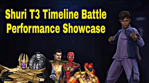 Shuri T3 Timeline Battle Performance Showcase With New Uniform 2022