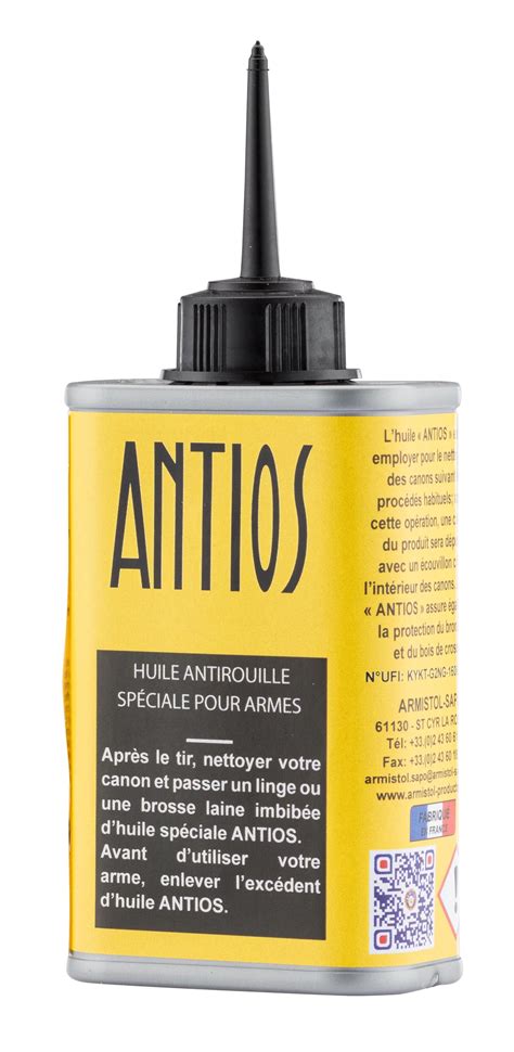 Burette D Huile Antirouille Pour Armes ARMISTOL Antios Rayon Chasse