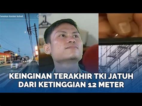 Keinginan Terakhir Tki Di Jepang Meninggal Jatuh Dari Ketinggian Rp