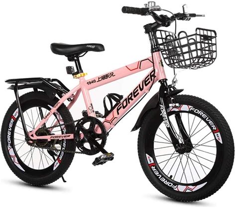 Bicicleta para niños Bicicleta infantil niña rosa bicicleta 7 8 9 10 11