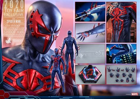 Hot Toys VGM Marvel Spider Man Black Suit Scale Figure
