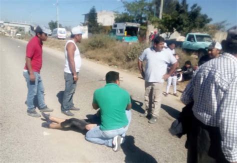 Atropellada Por Una Motocicleta En La El Imparcial De Oaxaca