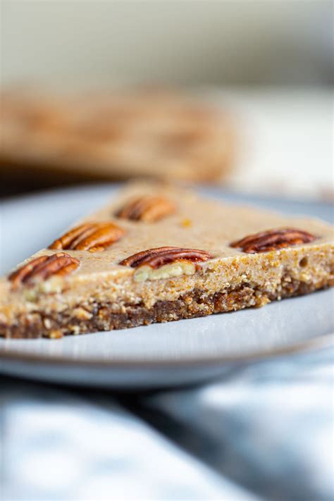 No Bake Vegan Maple Pecan Pie Recipe Running On Real Food