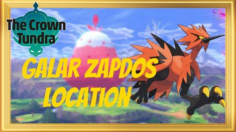 How to Find and Catch Galarian Zapdos in Pokémon Sword and Shield The