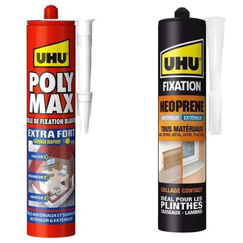 Polymax Extra Fort Mastic Colle De Fixation Msp Pour Coller Assembler