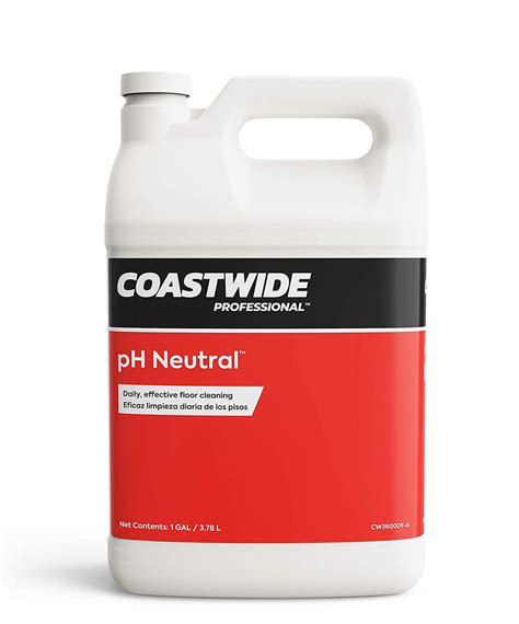 Coastwide Professional Ph Neutral Floor Cleaner Strawberry Scent 1 Gallon 4carton Coast