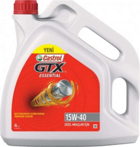 CASTROL GTX ESSENTIAL 15W 40 At 1455 Litre Castrol Engine Oil In