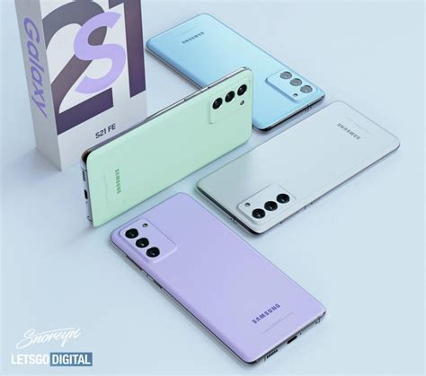 Samsung Galaxy S21 Fe Nuevos Renders Muestran Cómo Podría Ser La Próxima Fan Edition En Su