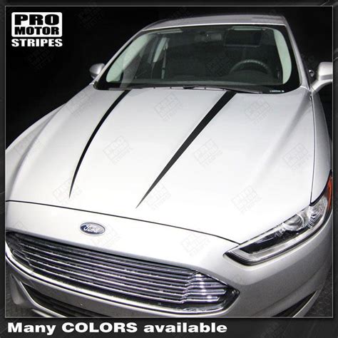 Ford Fusion 2013 2021 Hood Accent Side Spear Stripes 132229432286 Pro