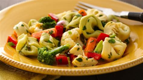 Easy Tortellini Vegetable Salad Recipe From Tablespoon