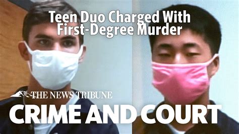 Teen Duo Charged With First Degree Murder Youtube