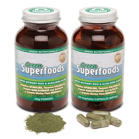 Natural Green Superfoods by Microrganics Australia