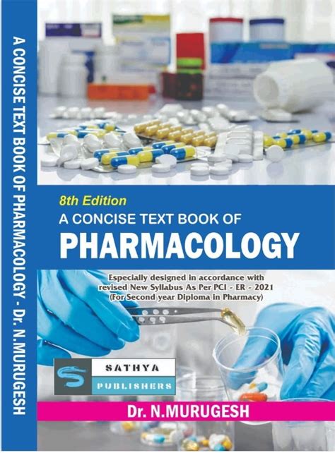 A Concise Text Book Of Pharmacology Ii Year Er New