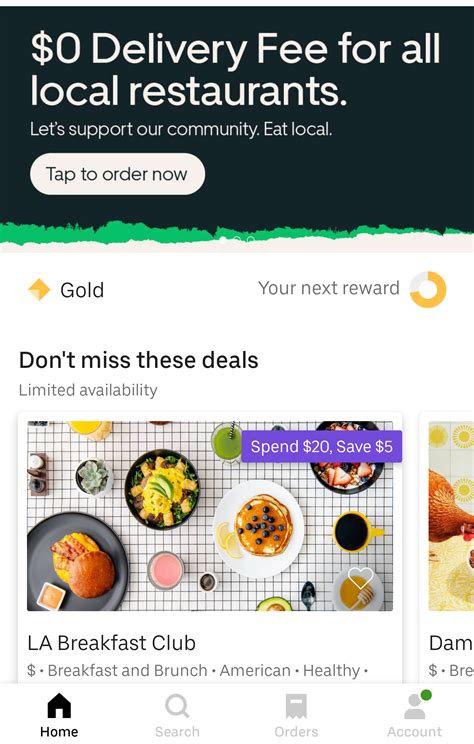 Uber Eats waiving delivery fees for local restaurants during the