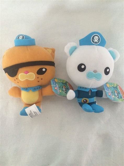 Octonauts Plush Barnacles Kwazii plush toy doll 7" New Octonauts Toy | #1798015093