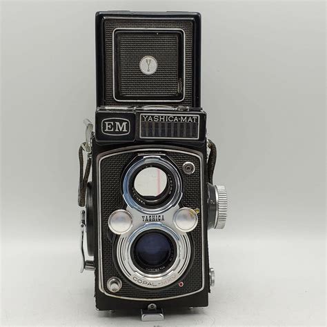 Vintage Yashica Em Yashica Mat Tlr Camera Yashinon Mm F Lenses