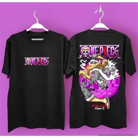 Jual Baju Kaos Anime Kaos Anime Jepang Kaos Lufy Gear Kaos