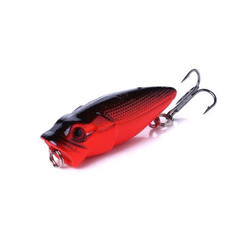 Pcs Cm G Wobbler Top Water Popper Fishing Lure Bass Hard Bait