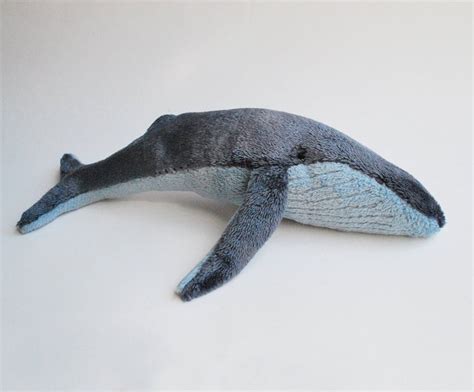 Blue Whale Stuffed Animal Toy by babycricket on Etsy