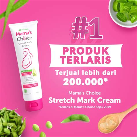 Jual Stretch Mark Cream Mama S Choice Solusi Perut Gatal Dan Stretch