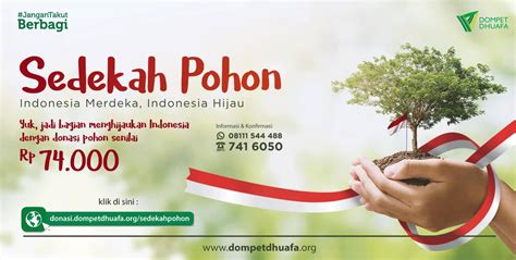 Sedekah Pohon Portal Donasi Dompet Dhuafa