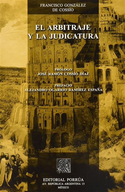 El Arbitraje Y La Judicatura Portada Puede Variar Francisco