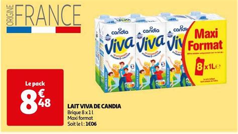 Promo Lait Viva De Candia Chez Auchan Icatalogue Fr