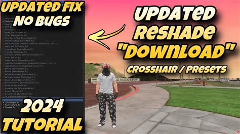 Fivem Reshade Tutorial 2024 Latest Version” Crosshair Presets