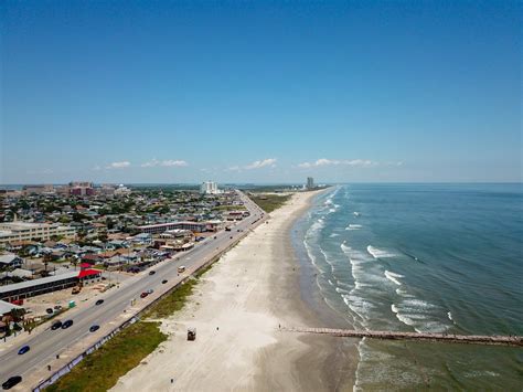 Blue water rolls into Galveston just in time for perfect beach weather