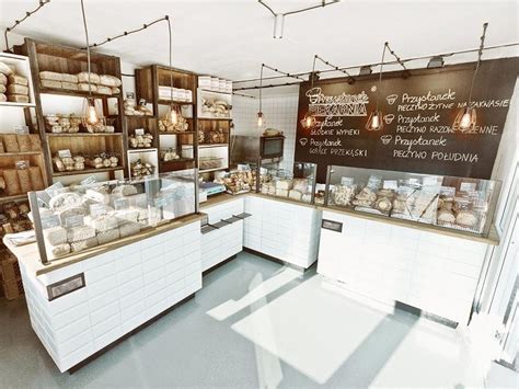 Интерьер пекарни в стиле кантри: проект Przystanek Piekarnia | Bakery ...