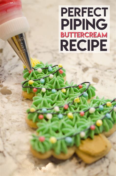 Perfect Piping Buttercream Recipe