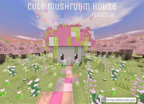 Cute Mushroom House in Minecraft