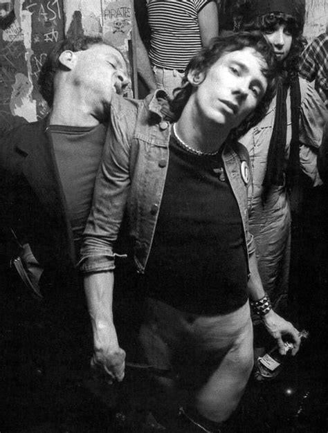 Stiv Bators And Bradley Field At Max S Kansas City Photographed By