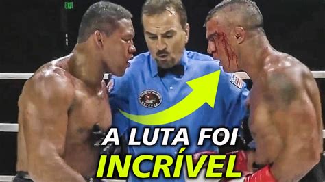 VITOR BELFORT SANGRA e SOFRE na LUTA DE BOXE contra RONALDO JACARÉ no